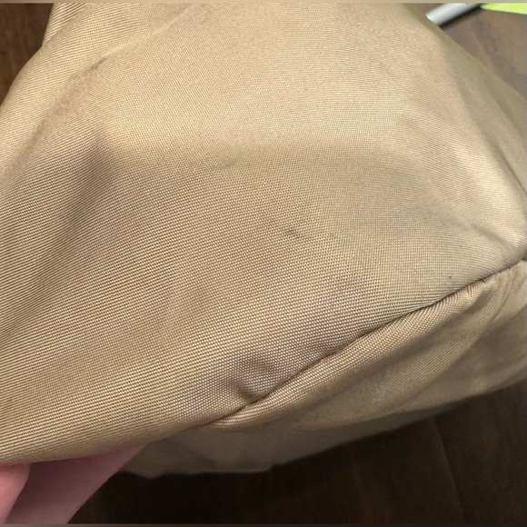 Prada Beige Green Nylon Handbag - Picture 10 of 14